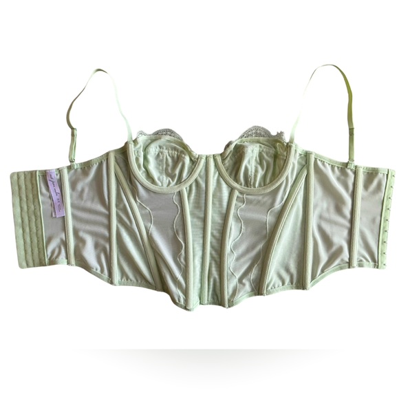 UO- Out from Under Modern Love Corset Top Medium - Picture 7 of 12